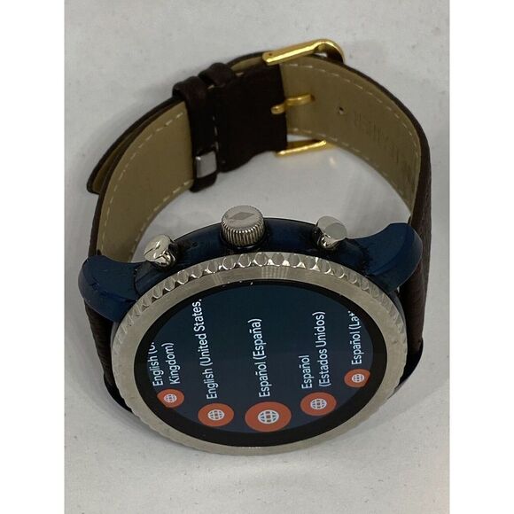 Fossil Gen 3 Authentic Genuine Smart Watch Custom Band FTW4004 LT140 - Picture 7 of 12